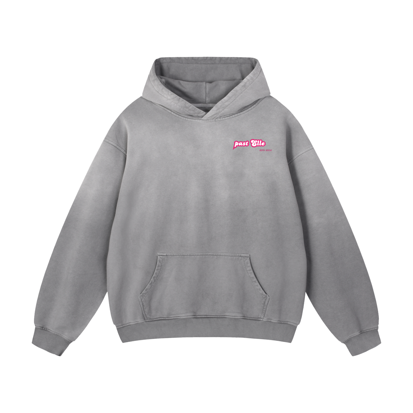past ELLE Heavyweight Sunfade Oversized Hoodie