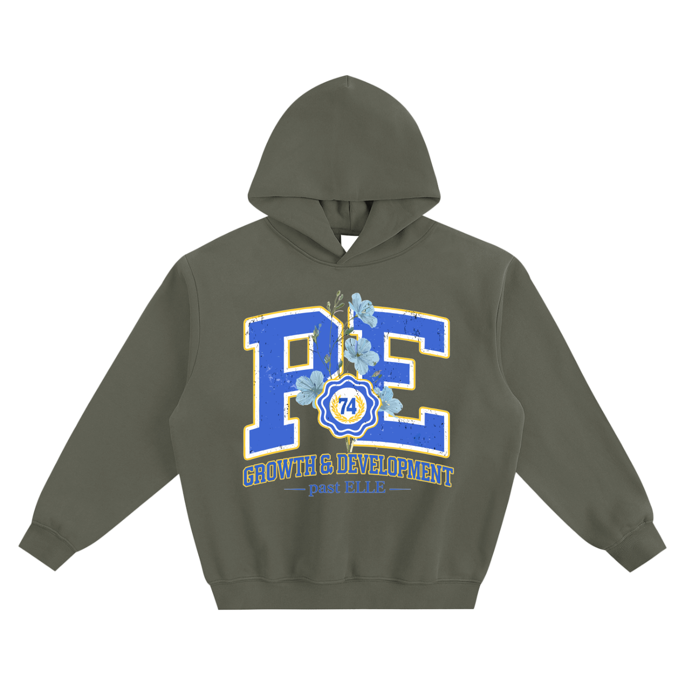 past ELLE Growth & Development Fleeced Boxy Hoodie