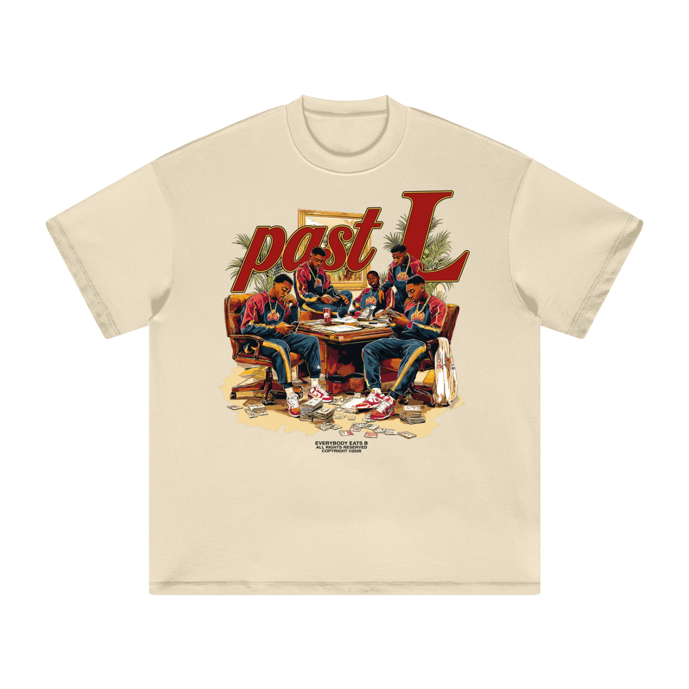 past L "Everybody Eats B" T-Shirt (Light Colorways)