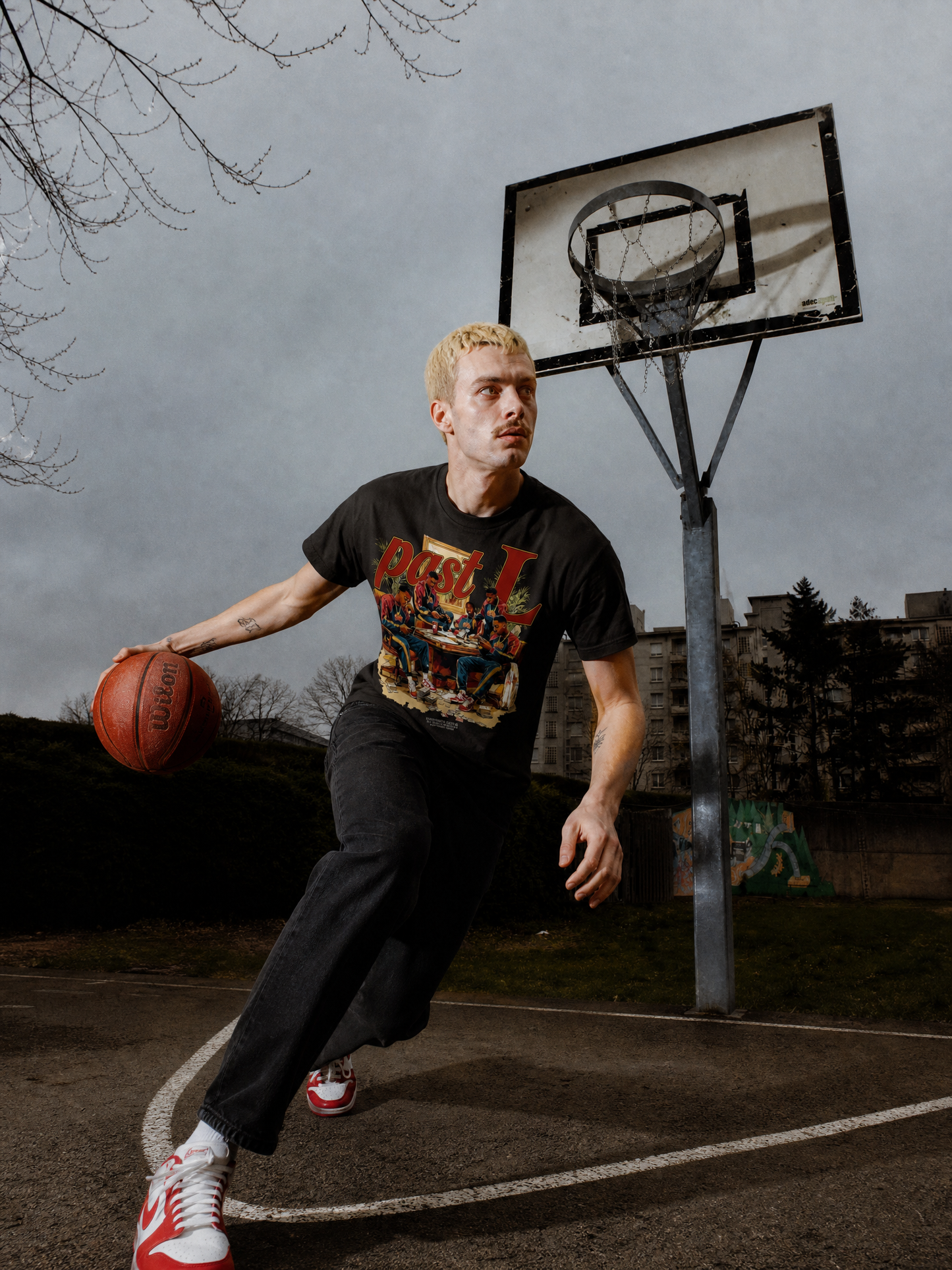 past L "Everybody Eats B" T-Shirt (Dark Colorways)