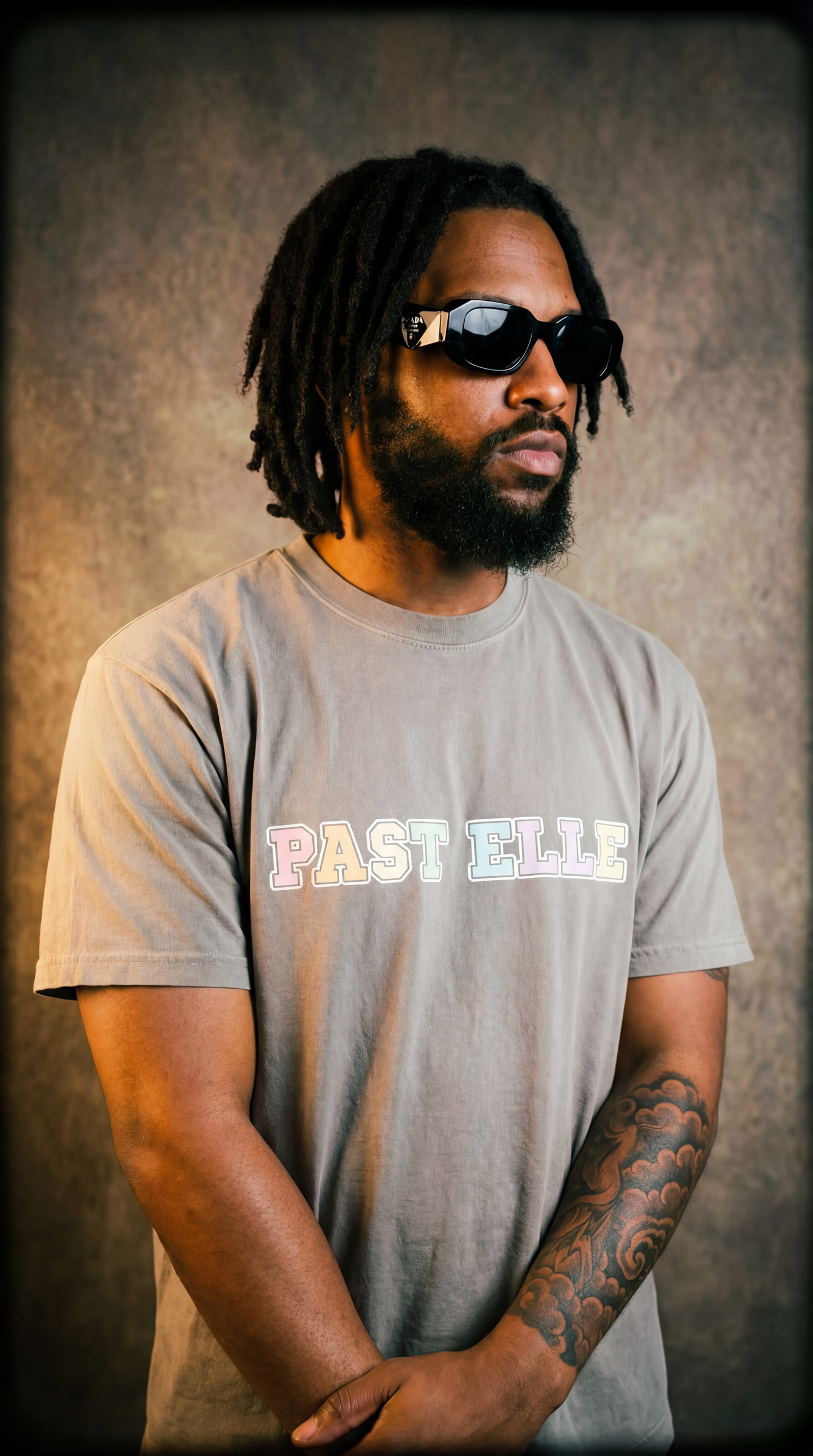 past ELLE Enzyme Washed T-Shirt