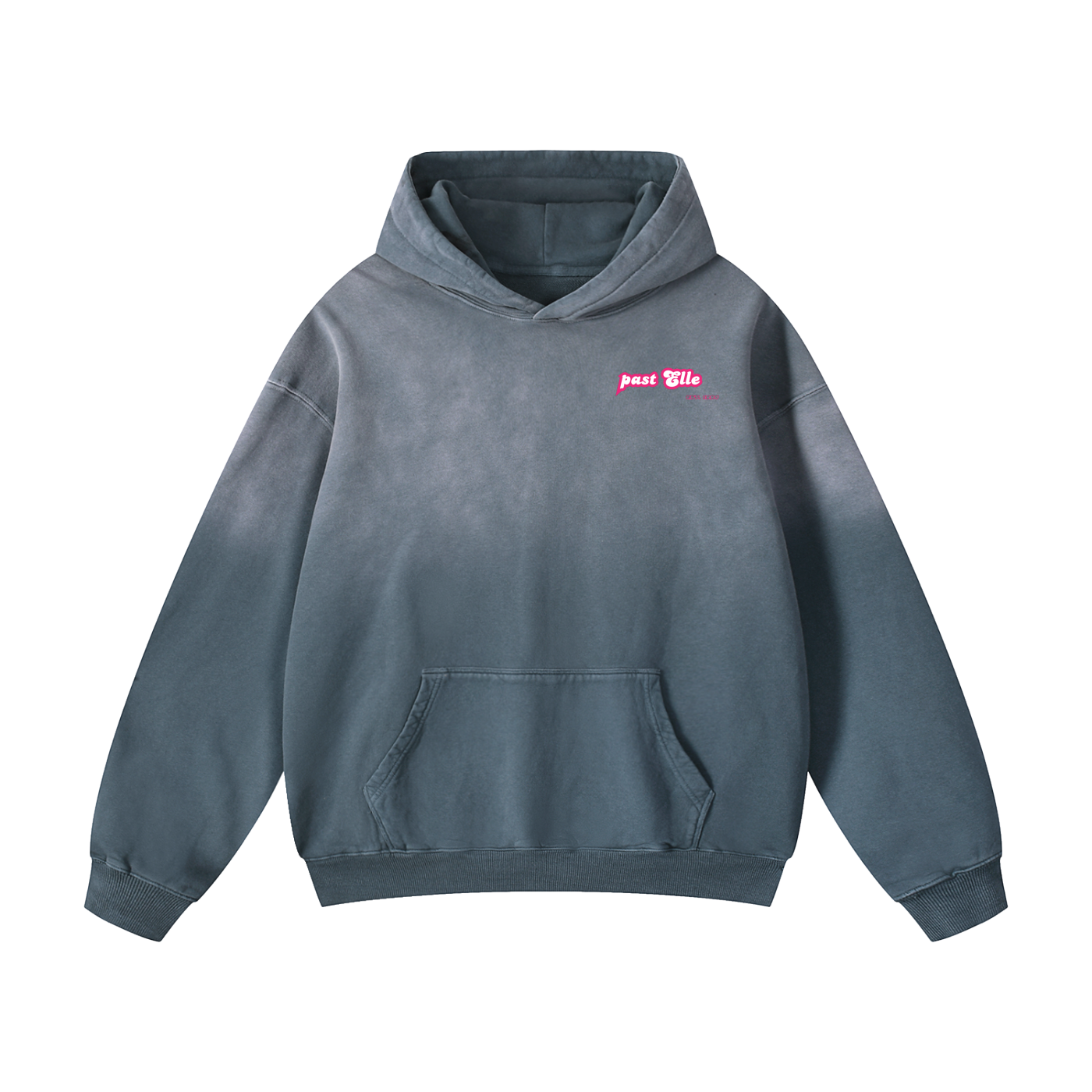 past ELLE Heavyweight Sunfade Oversized Hoodie