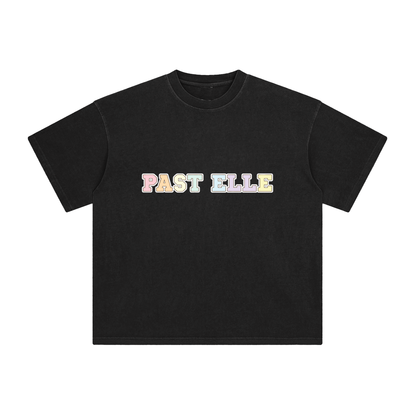 past ELLE Enzyme Washed T-Shirt