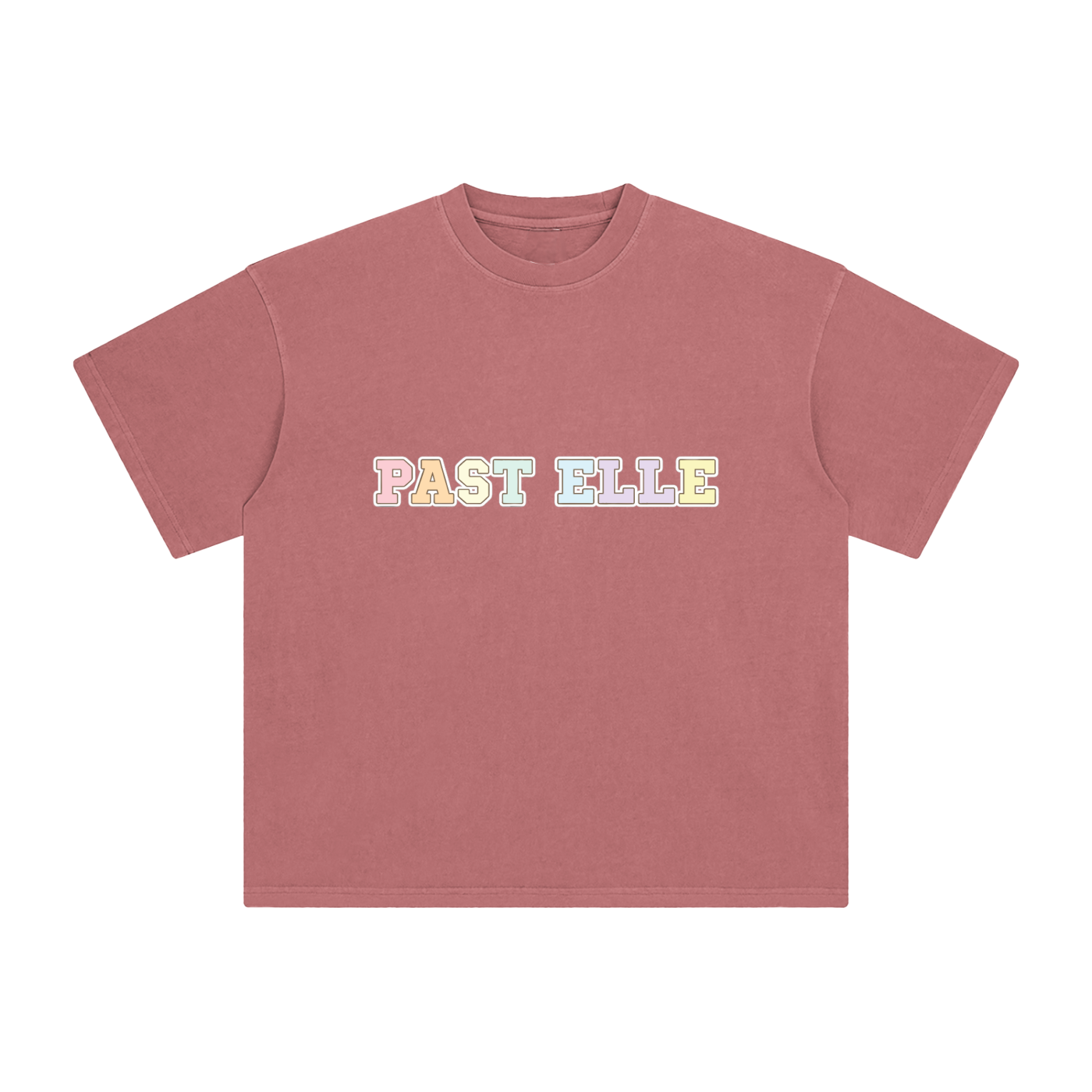 past ELLE Enzyme Washed T-Shirt