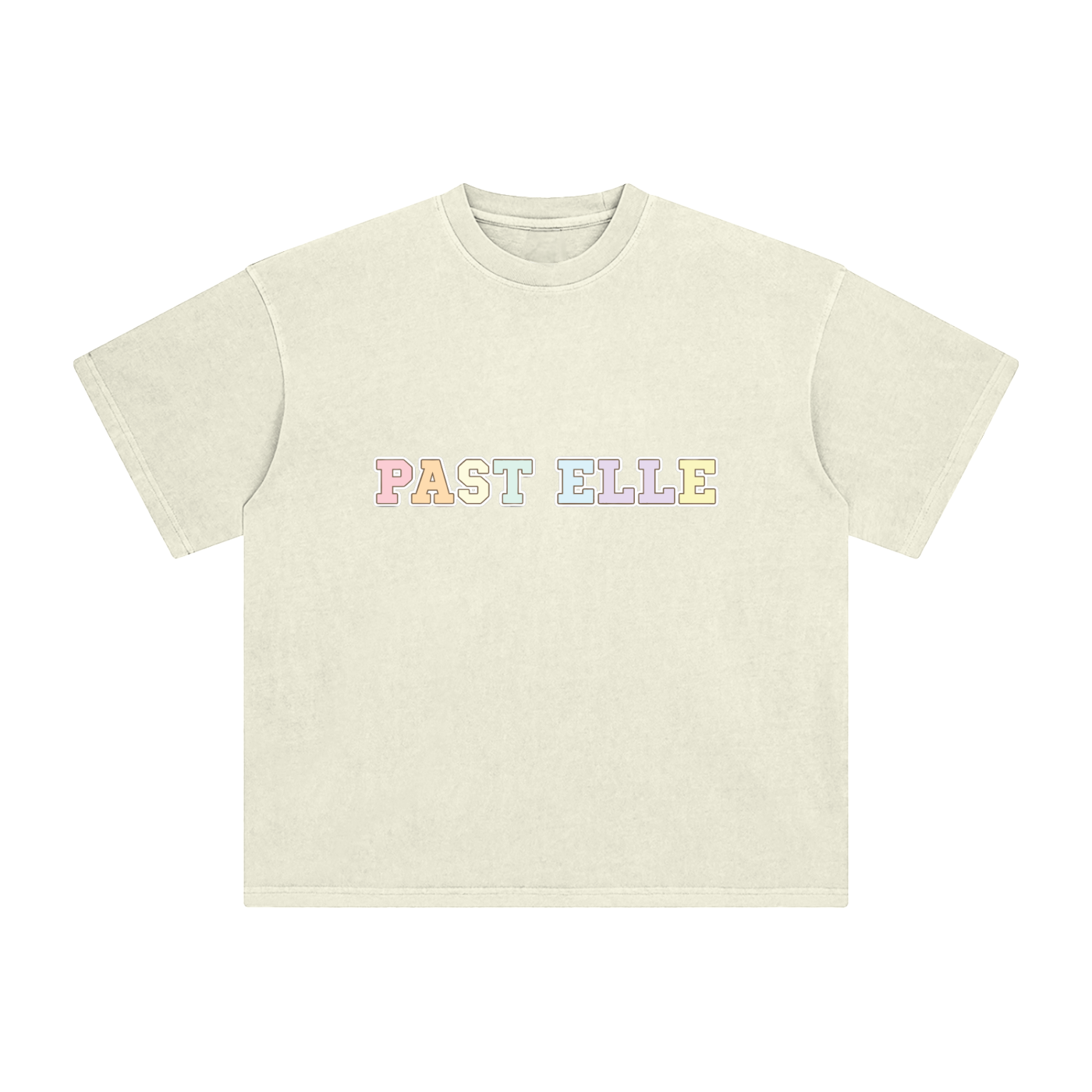 past ELLE Enzyme Washed T-Shirt